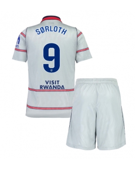 Atletico Madrid Alexander Sorloth #9 Maglia Gara Terza Repliche 2026-27 Bambino Maniche Corte